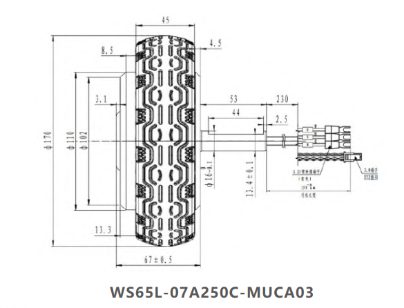 WS65L-07A250C-MUCA03
